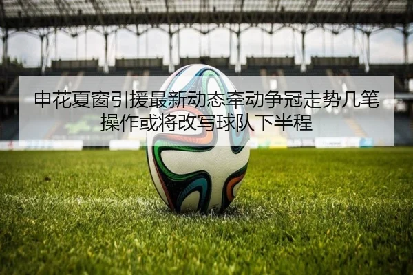 申花夏窗引援最新动态牵动争冠走势几笔操作或将改写球队下半程